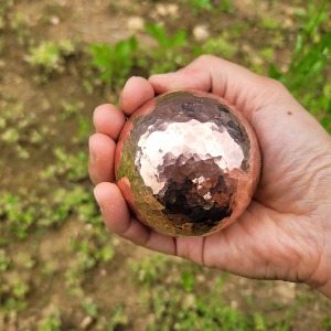 발도르프 도움수업 오이리트미 구리공 copper ball